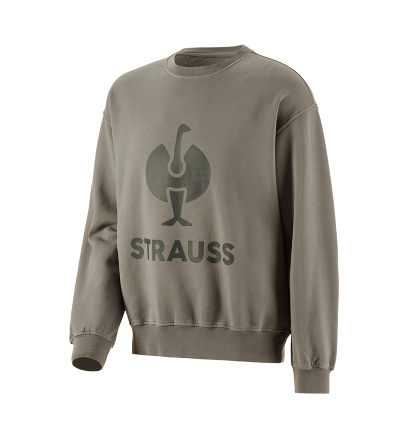 Teman: Oversize sweatshirt e.s.motion ten + mossgrön vintage 3