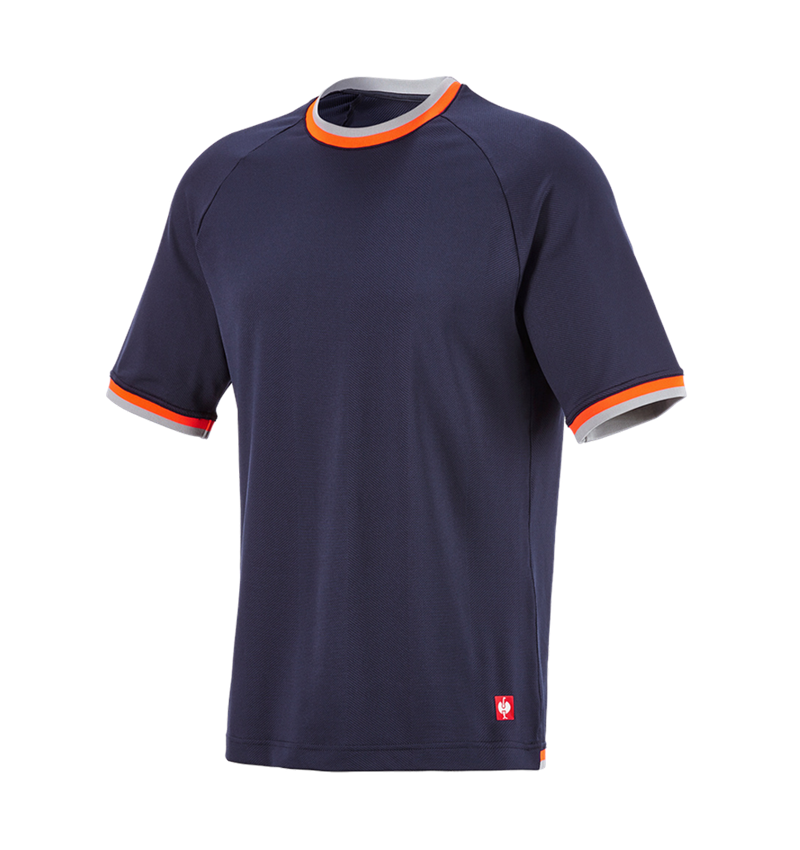 Överdelar: Funktions-t-shirt e.s.ambition + mörkblå/varselorange 8