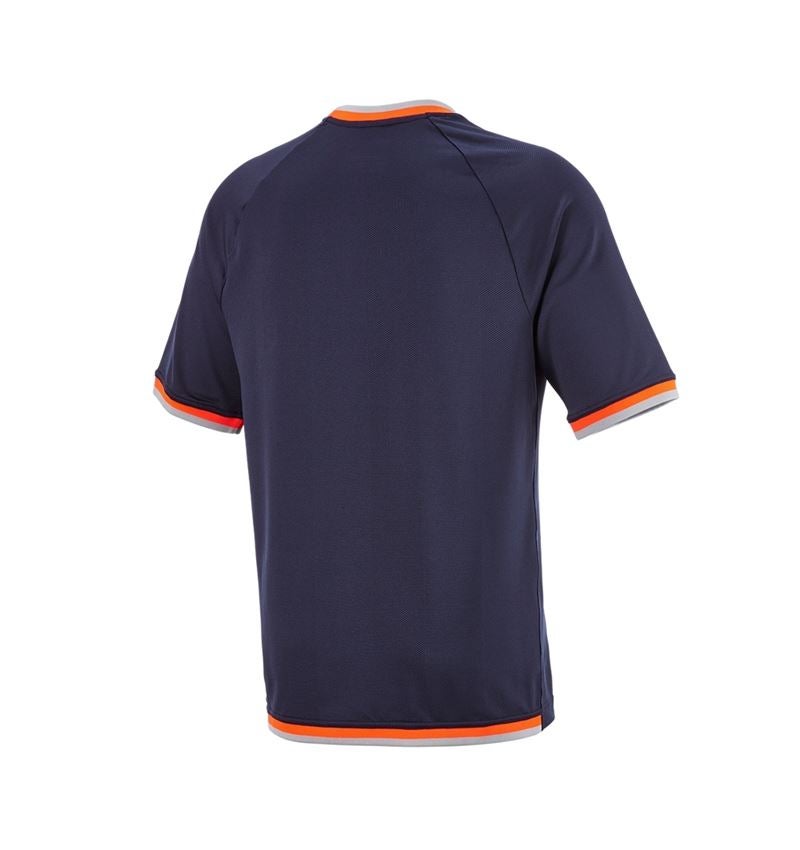 Överdelar: Funktions-t-shirt e.s.ambition + mörkblå/varselorange 9