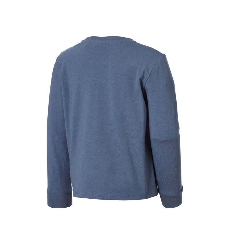 Accessories: e.s. Pyjama longsleeve cotton stretch, children’s + nordicblue 5