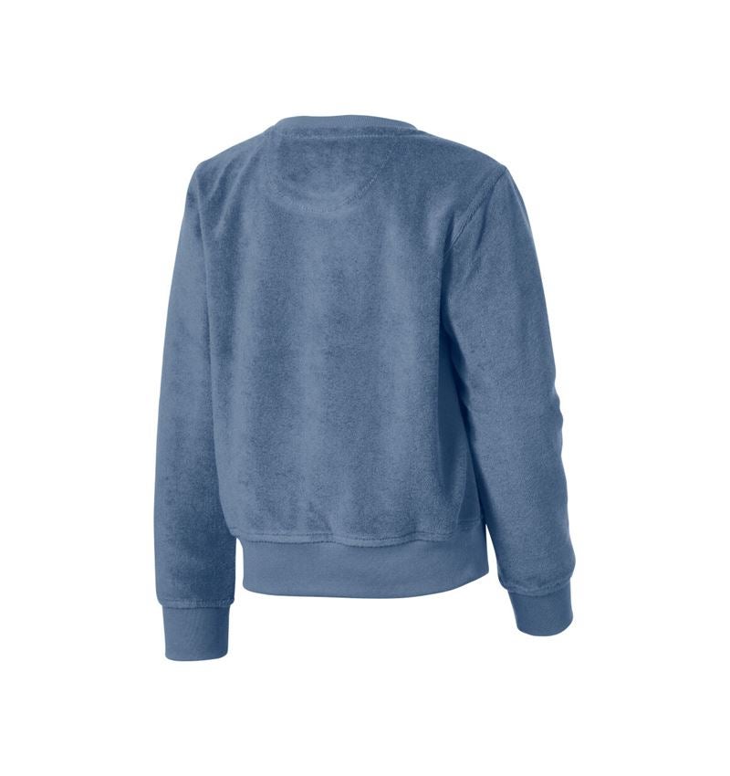 Överdelar: e.s. Sweatshirt Terry, barn + nordicblå 5