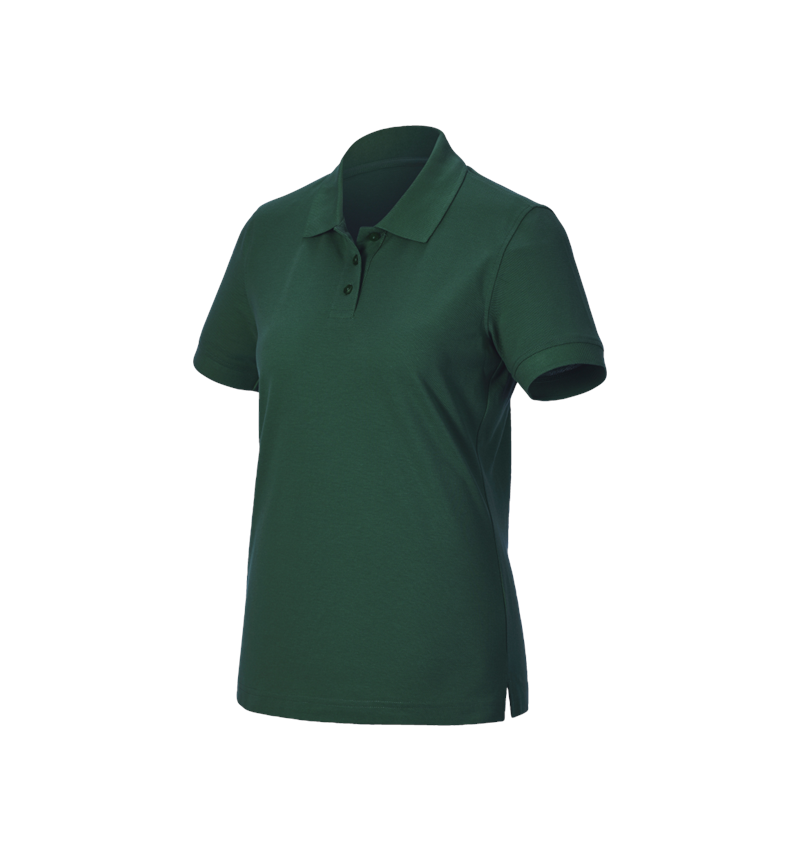 Clothing: Pique-Polo e.s.industry, ladies' + green 2