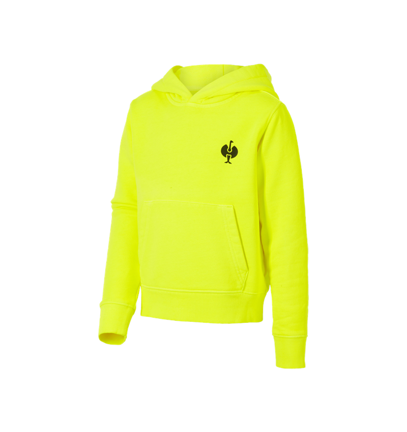 Shirts, Pullover & more: e.s. Hoody sweatshirt neon, children´s + neonyellow vintage 3