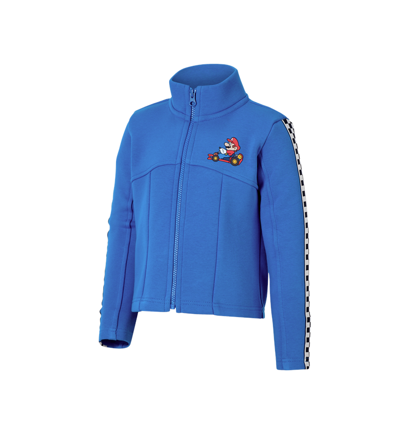 Collaborations: Mario Kart sweat jacket, children's + aurorablue 3