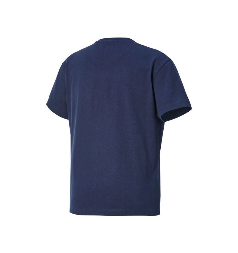 Överdelar: T-Shirt heavy e.s.line.nordic + mörkblå/vit 3
