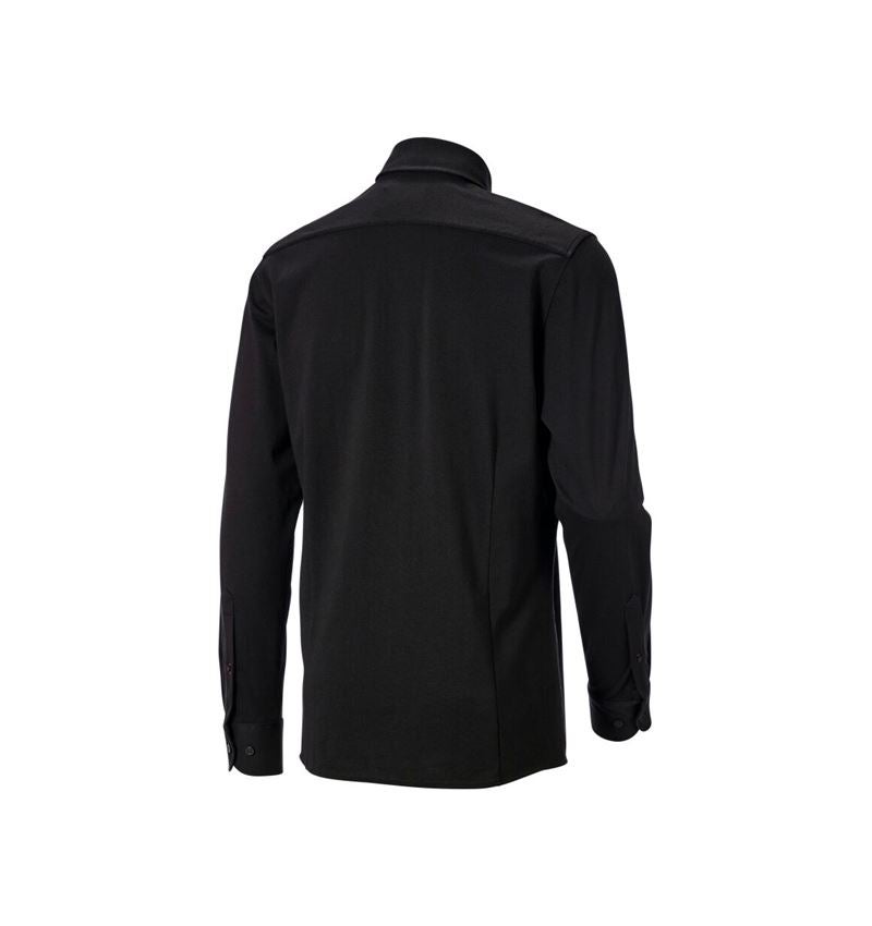 Överdelar: e.s. piqué-kontorsskjorta + svart 5