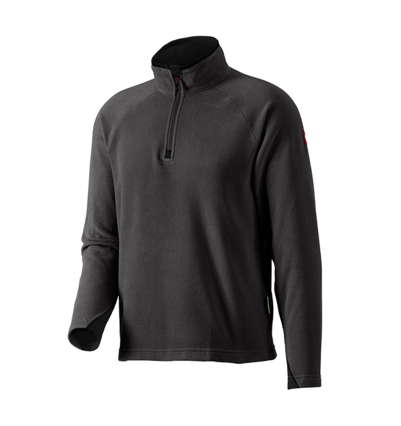 Shirts, Pullover & more: Microfleece troyer dryplexx® micro + black 2