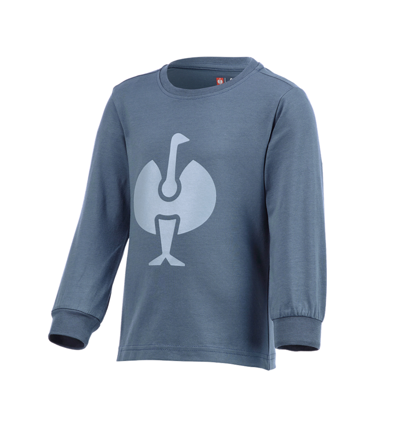Accessoarer: e.s. Pyjamas långärmad, barn + oxidblå 5