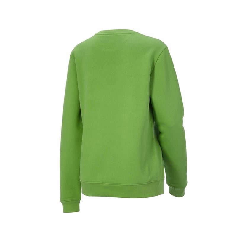 Överdelar: e.s. Sweatshirt poly cotton, dam + sjögrön 5