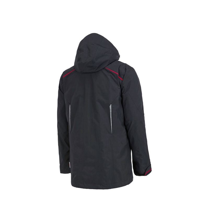 Topics: 3 in 1 functional jacket e.s.motion 2020, men's + graphite/fiery red 5