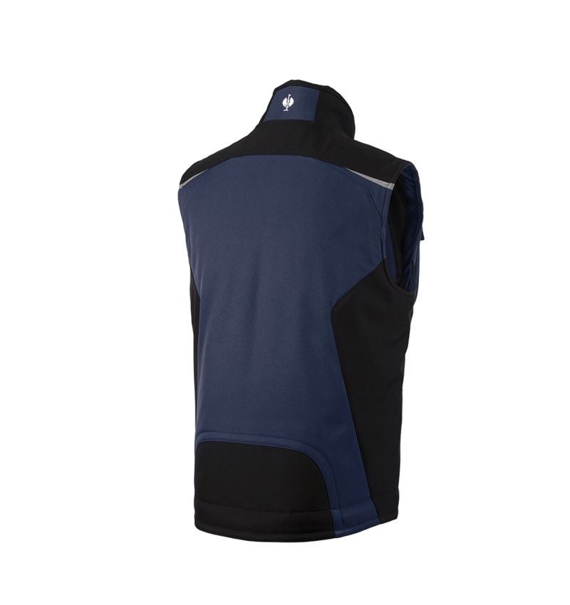 Work Body Warmer: Softshell bodywarmer e.s.motion + navy/black 3