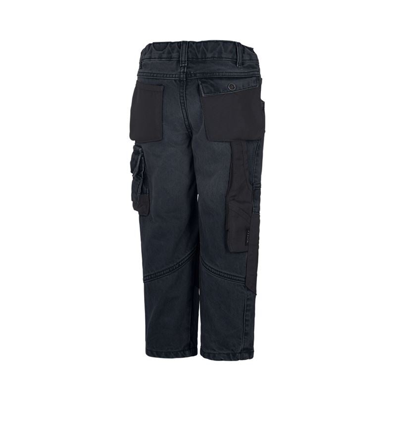 Byxor: Jeans e.s.motion denim, barn + grafit 5