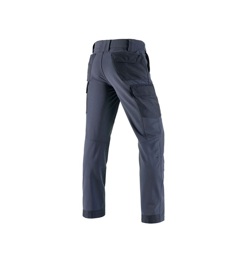 Work Trousers: Functional cargo trousers e.s.dynashield solid + pacific 3