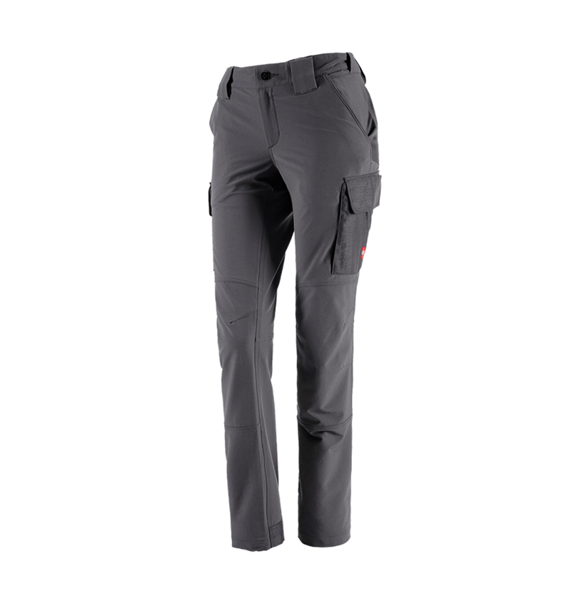 Topics: Funct. cargo trousers e.s.dynashield solid, ladies + anthracite 4