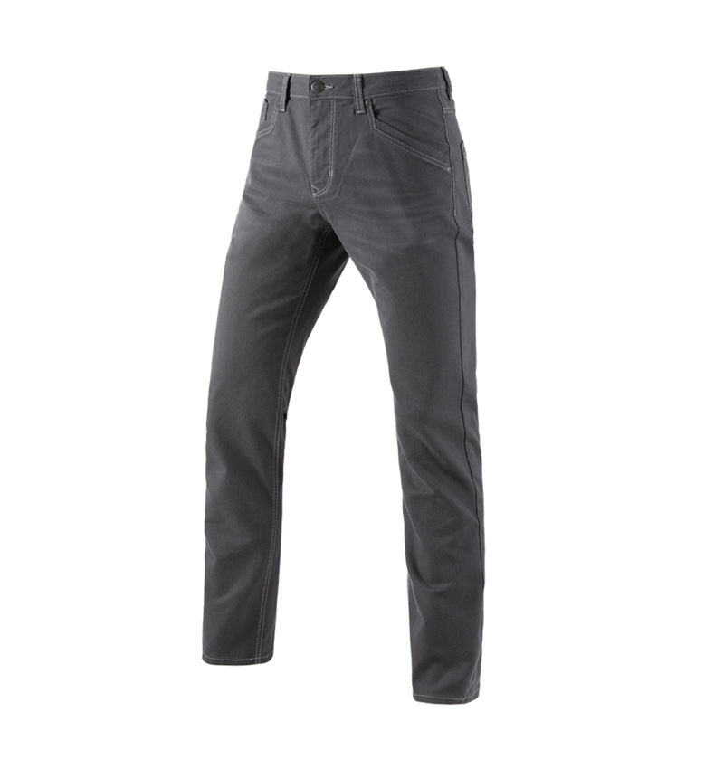 Work Trousers: 5-pocket Trousers e.s.vintage + pewter 3