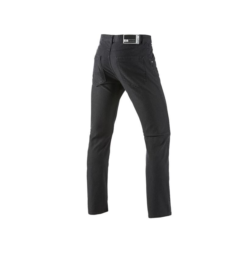 Work Trousers: 5-pocket Trousers e.s.vintage + black 4