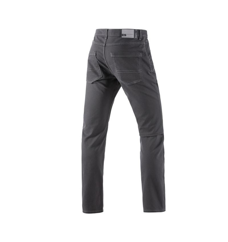 Work Trousers: 5-pocket Trousers e.s.vintage + pewter 4