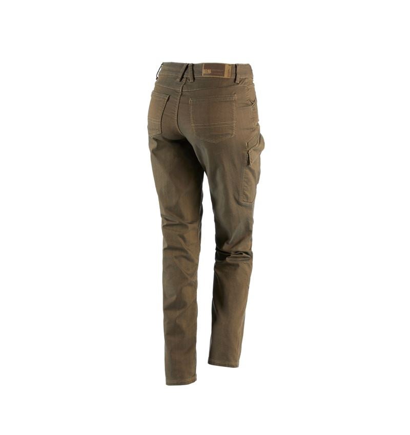 Work Trousers: Cargo trousers e.s.vintage, ladies' + sepia 4