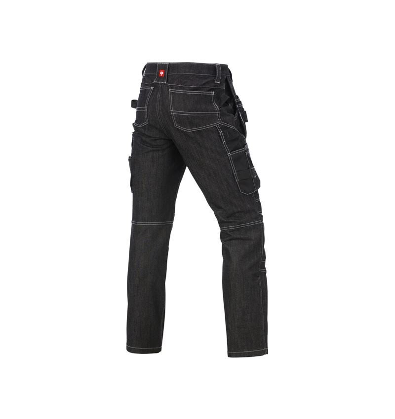 Teman: POWERdenim hölsterjeans e.s.line.nordic + raw black 6
