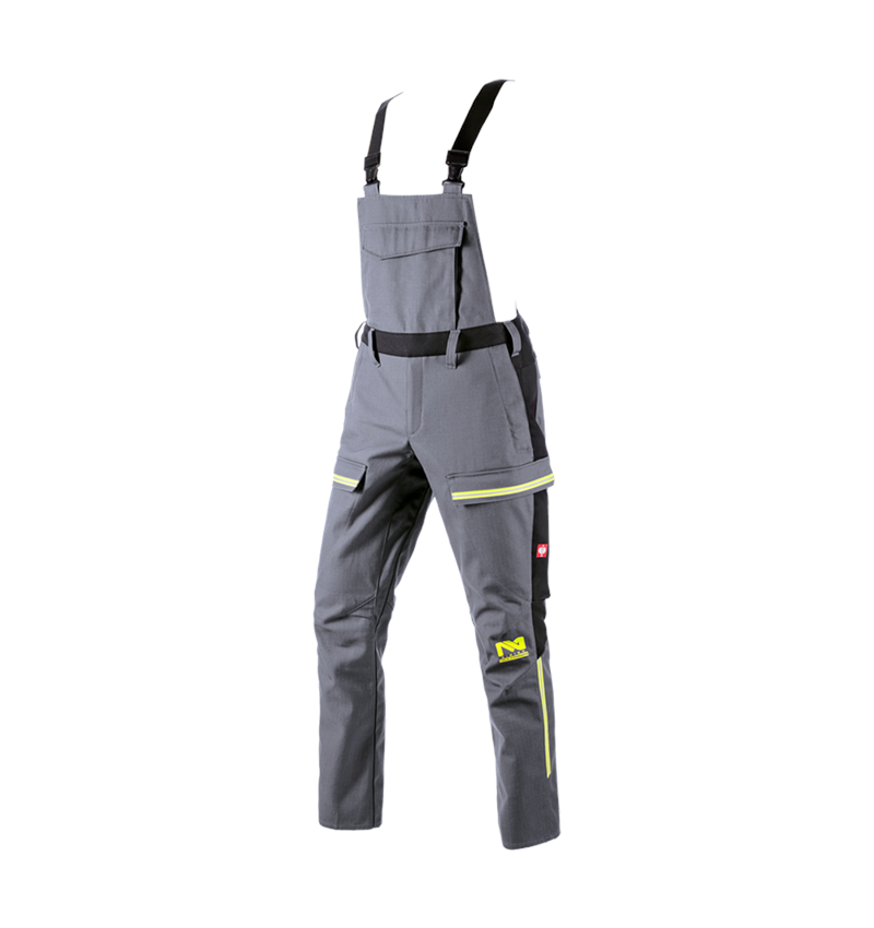 Topics: Bib & brace e.s.vision multinorm + grey/black 1