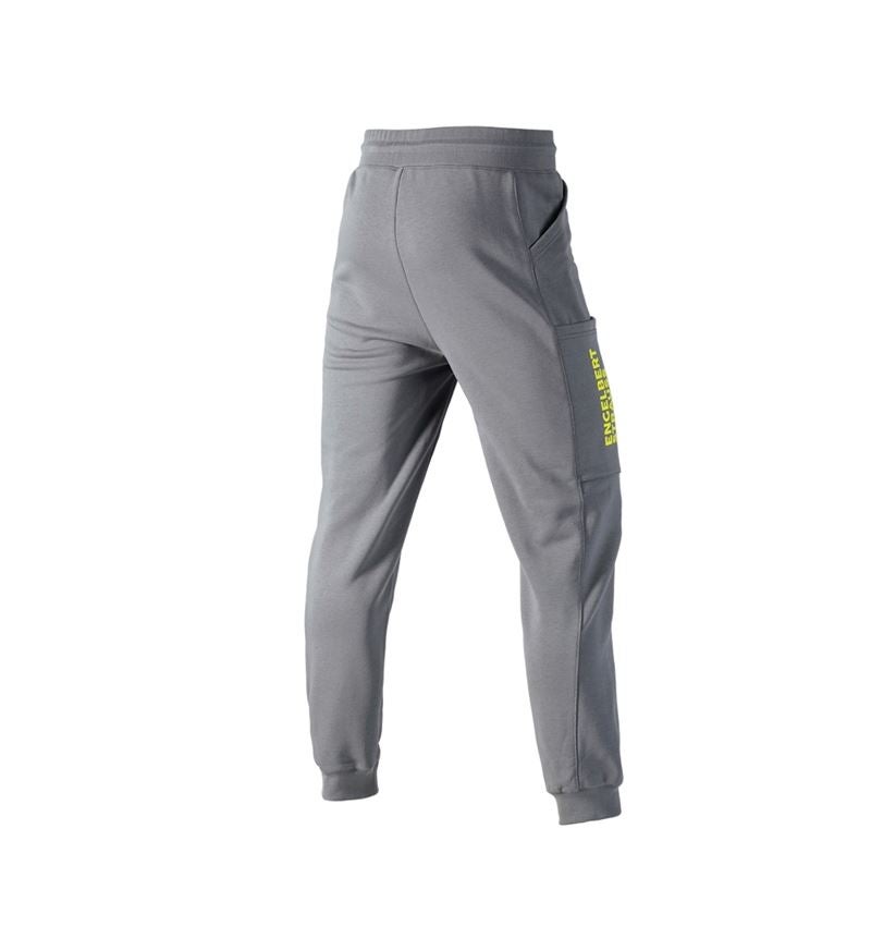 Work Trousers: Sweat pants e.s.trail + basaltgrey/acid yellow 3