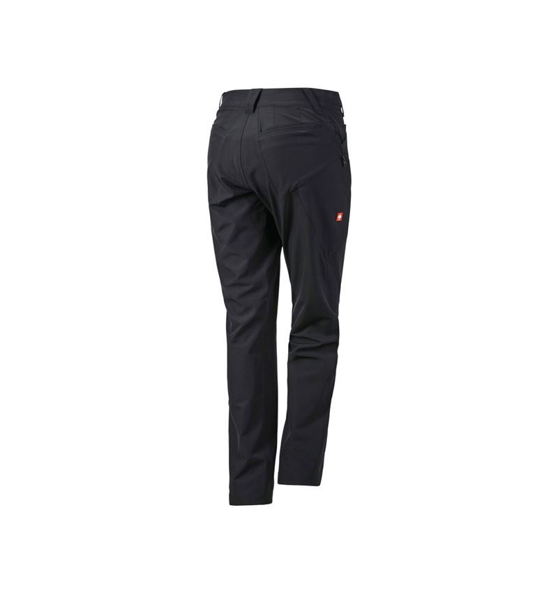 Work Trousers: e.s. Service cargo trousers, ladies' + black 4