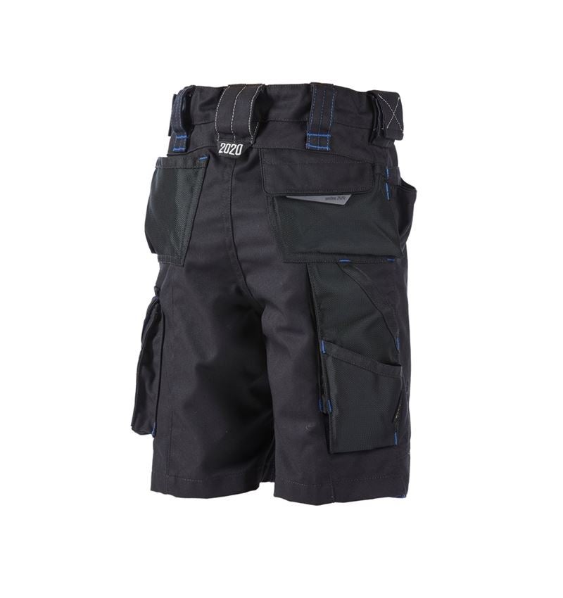 Shorts: Shorts e.s.motion 2020, children's + graphite/gentianblue 3