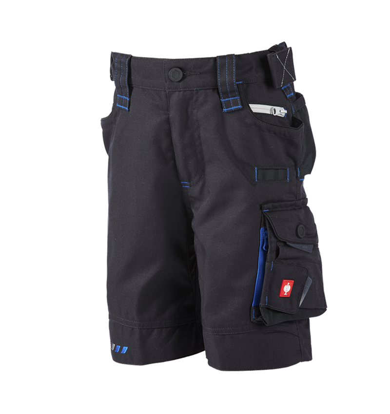 Shorts: Shorts e.s.motion 2020, children's + graphite/gentianblue 2