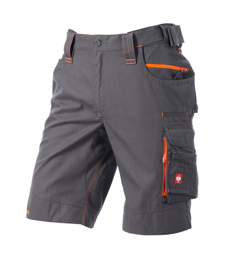Kläder: Shorts e.s.motion 2020 + antracit/varselorange 6