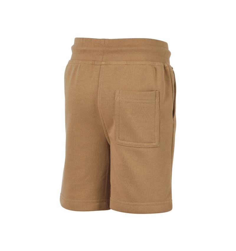 Accessories: Sweat shorts e.s.e:pic, children's + almondbrown 1