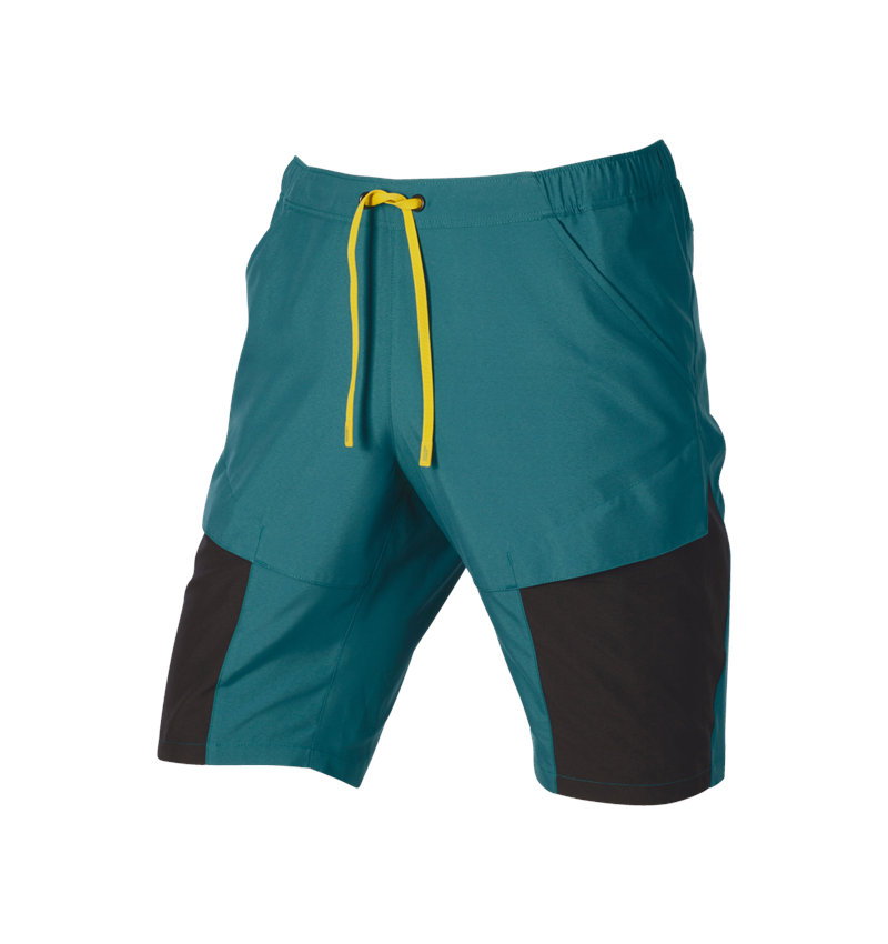Clothing: Trekking swim shorts e.s.trail + emeraldgreen/chromeyellow 5