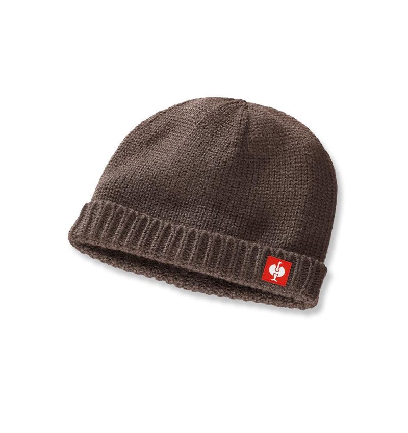 Cold: Knitted cap e.s.roughtough + bark