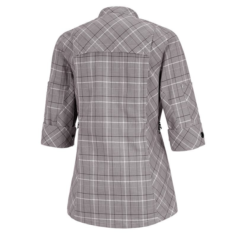 Topics: Work jacket 3/4-sleeve e.s.fusion, ladies' + chestnut/white 2