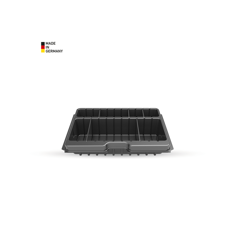 STRAUSSbox System: Tool insert incl. 5 separating bridges STRAUSSbox