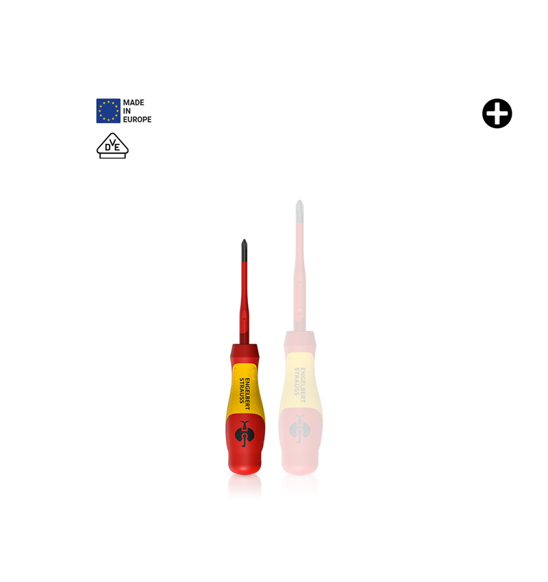 Screwdrivers: e.s. 3-C VDE slim screwdriver PH