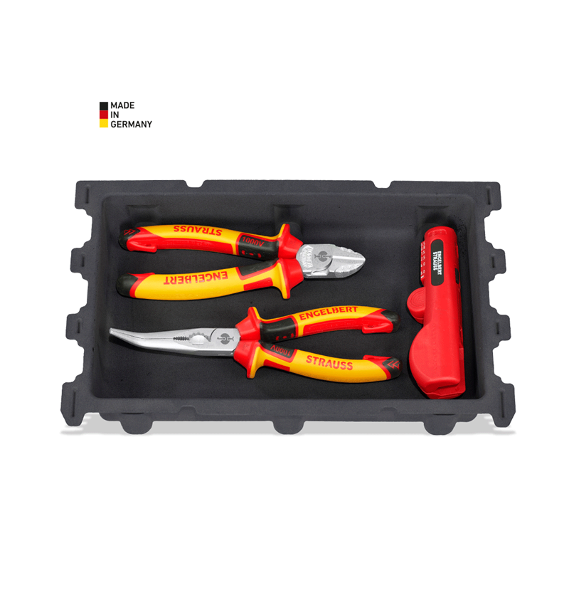 Tools: STRAUSSbox small VDE pliers insert