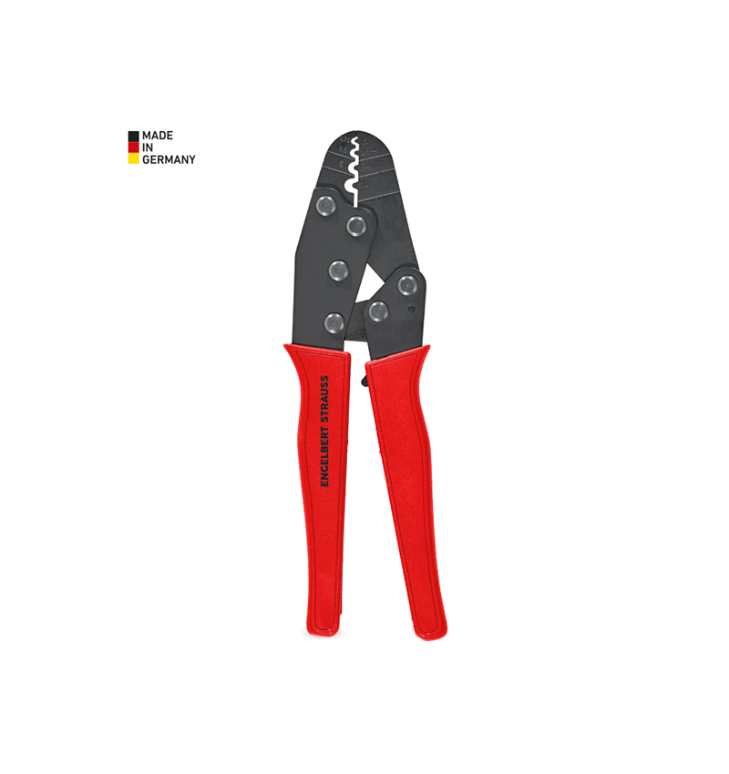 Tongs: e.s. Crimp lever pliers for uninsulated cable lugs