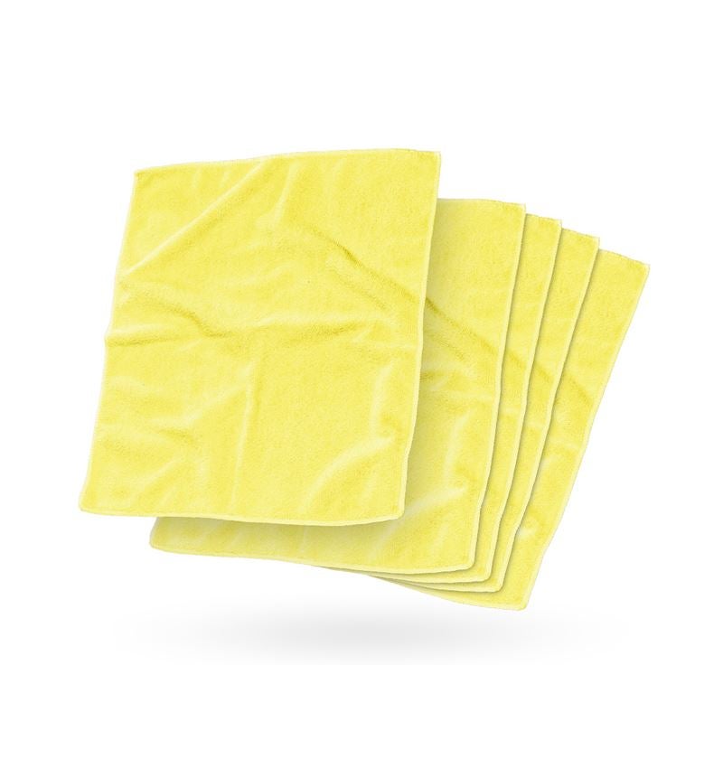 Cloths: Microfibre cloths Soft Wish + yellow