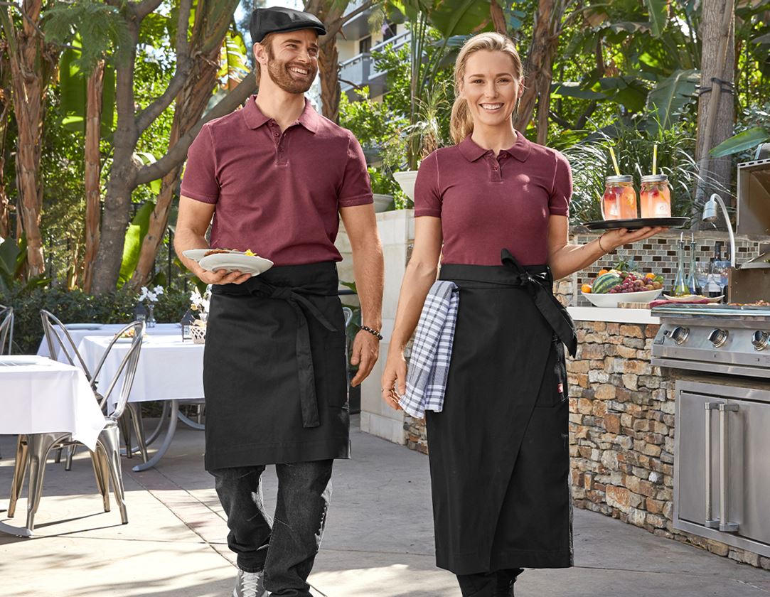 Överdelar: e.s. Polo-Shirt vintage cotton stretch + rubin vintage 3