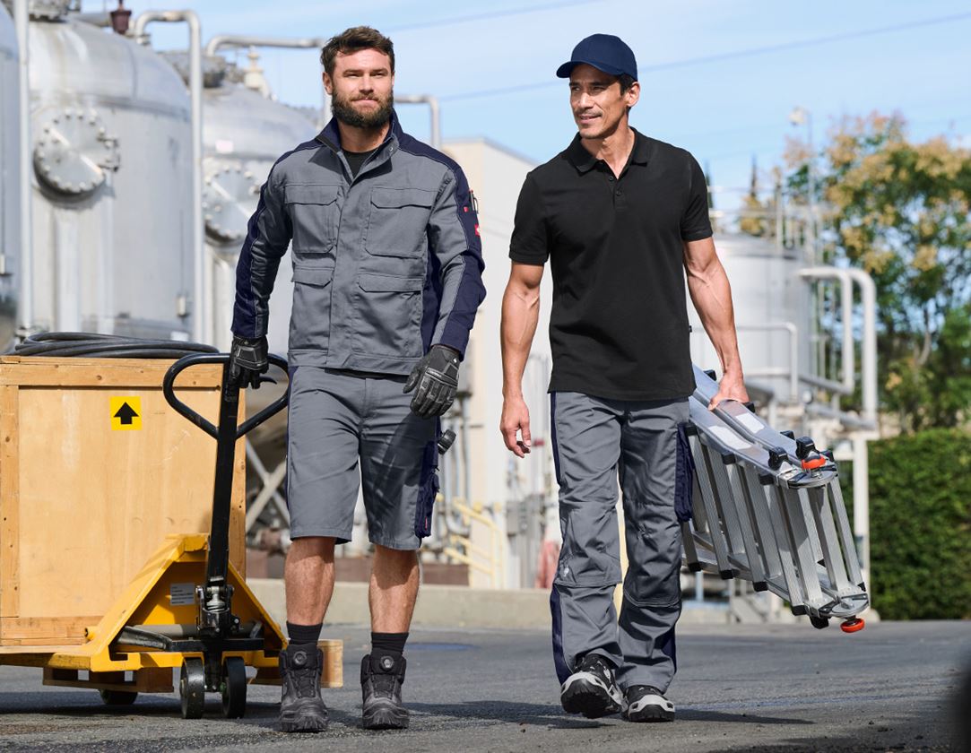 Work Jackets: Work jacket e.s.active + grey/navy 5