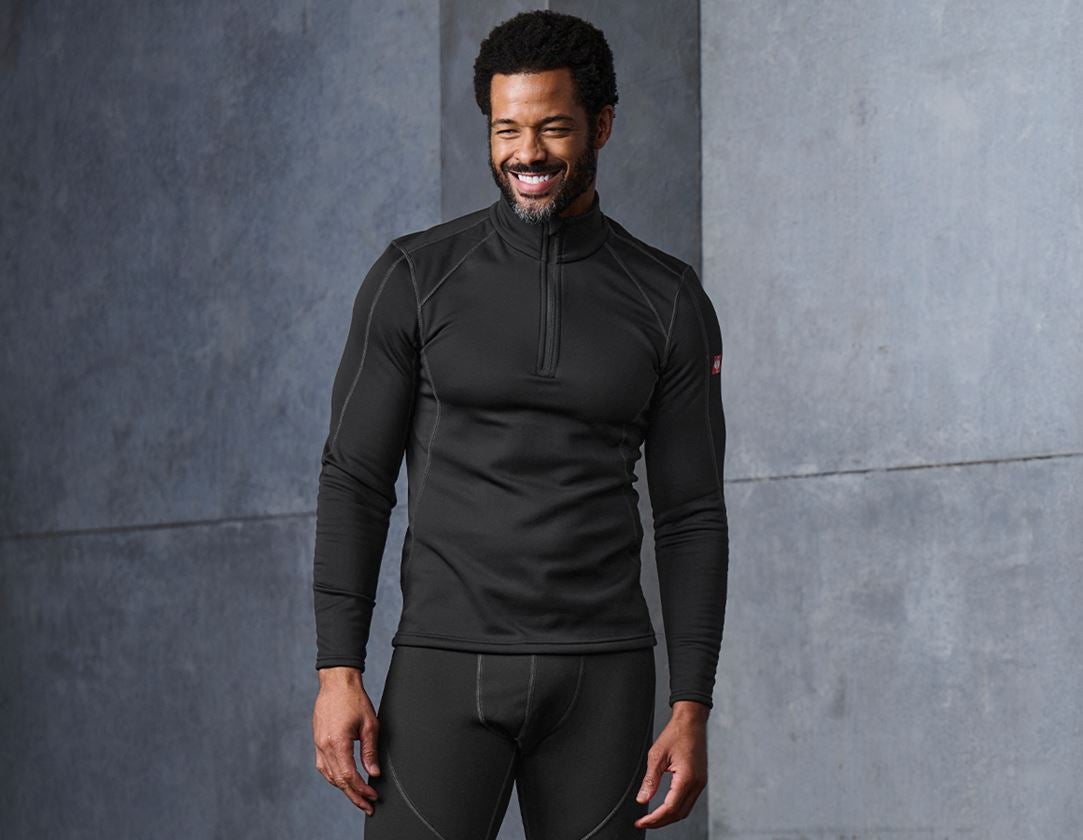 Underwear | Functional Underwear: e.s. functional-troyer thermo stretch - x-warm + black