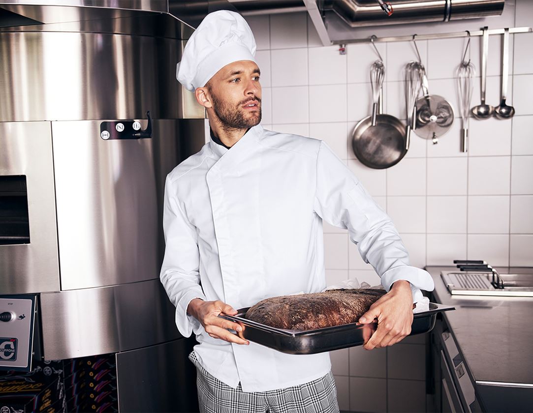 Shirts, Pullover & more: Chefs Jacket Le Mans + white