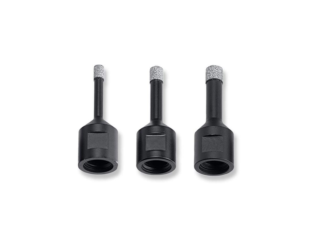 Drills: e.s. Diamond tile drill set, M14 socket