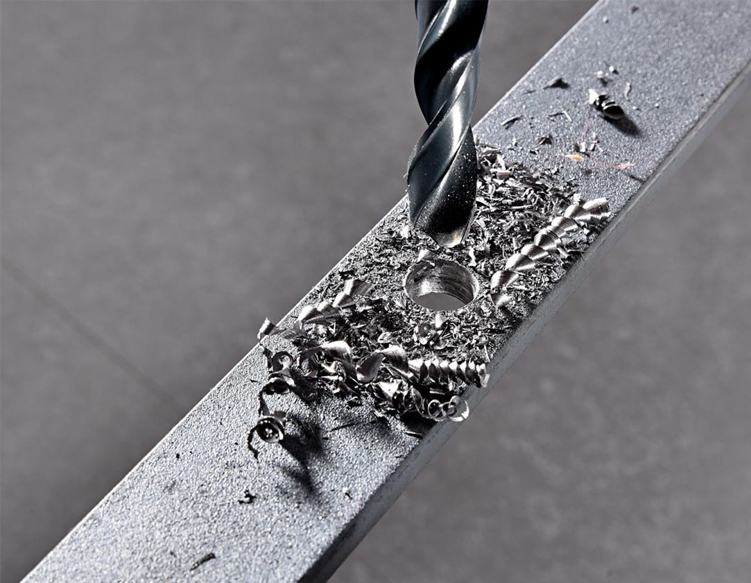 Drills: e.s. HSS-R metal spiral drill set eco 3