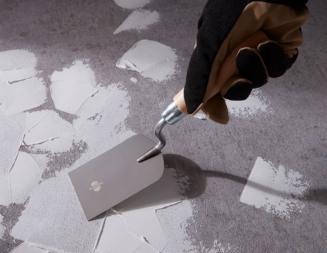 Trowels | spatulas | rubbing board: e.s. Plasterer putty knife, stainless steel