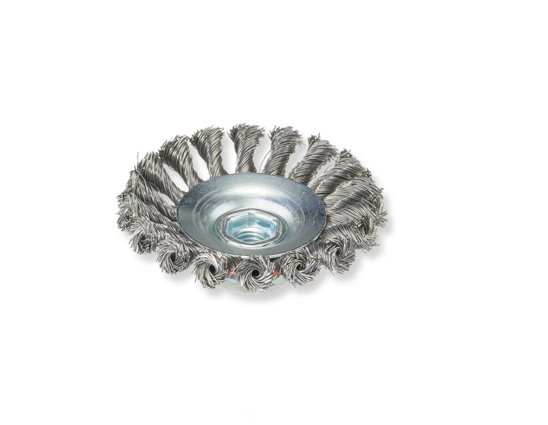 Slipverktyg: Flätade konborstar