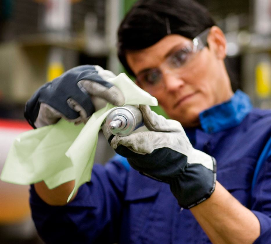 Dukar: Rengöringspapper smårullar, 2-lagers, 10 x 200 ark