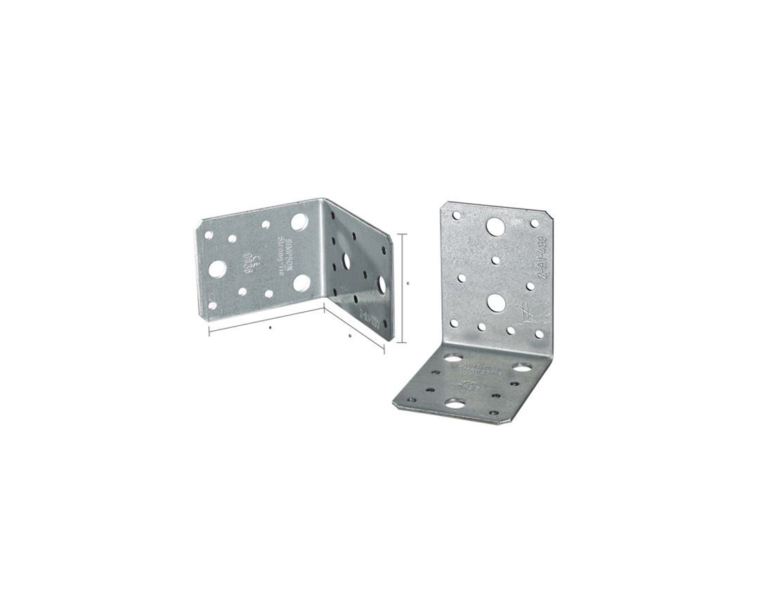 Connection elements: Angled connector without ribs