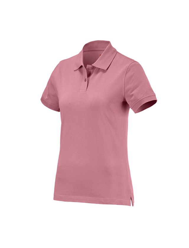 Shirts, Pullover & more: e.s. Polo shirt cotton, ladies' + antiquepink