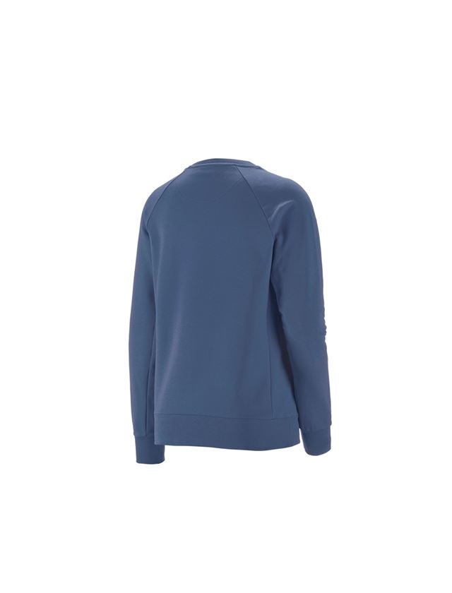 Shirts, Pullover & more: e.s. Sweatshirt cotton stretch, ladies' + cobalt 3